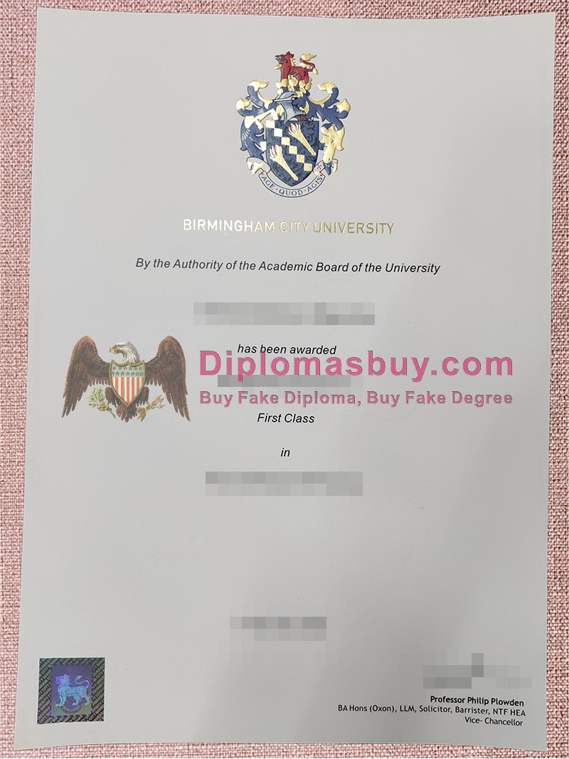 Birmingham City University Diploma, Birmingham City University Degree Birmingham City University Diploma, Birmingham City University Degree