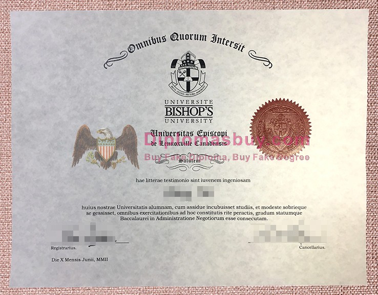 Bishop's University Degree, Bishop's University Diploma Bishop's University Degree, Bishop's University Diploma