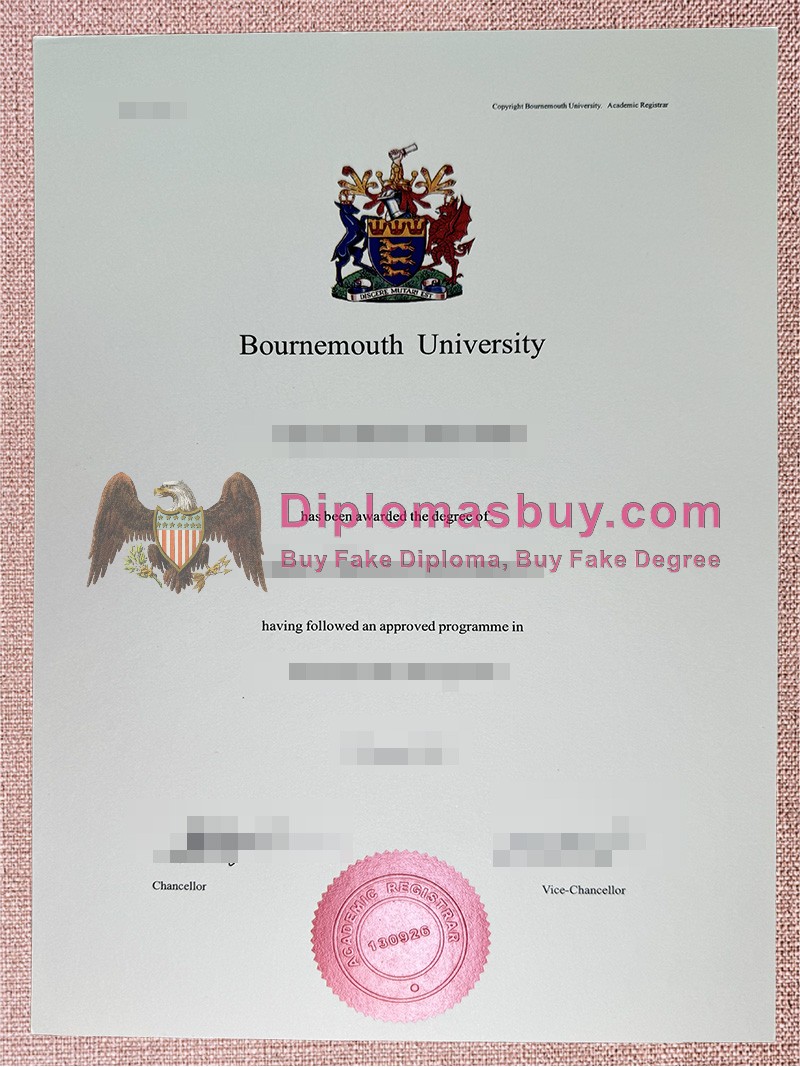 Bournemouth University Degree, Bournemouth University Diploma Bournemouth University Degree, Bournemouth University Diploma
