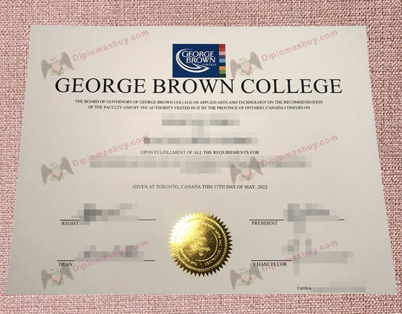 George Brown College Degree, George Brown College Diploma George Brown College Degree, George Brown College Diploma