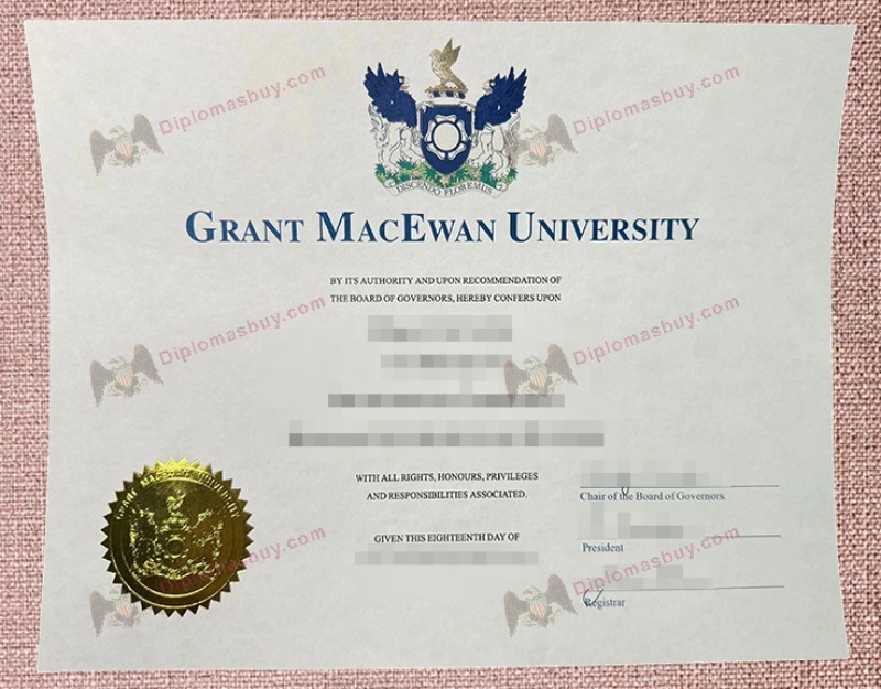 Grant MacEwan University Degree, Grant MacEwan University Diploma Grant MacEwan University Degree, Grant MacEwan University Diploma