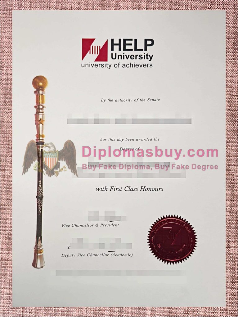 HELP University Diploma, HELP University Degree HELP University Diploma, HELP University Degree