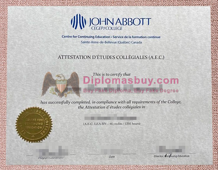 John Abbott College Diploma, John Abbott College Degree John Abbott College Diploma, John Abbott College Degree
