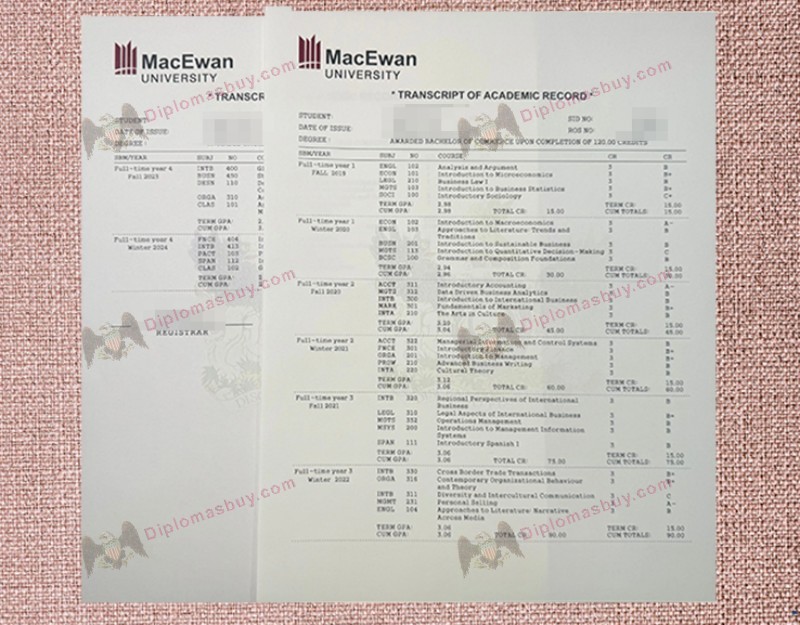 MacEwan University Transcript, MacEwan University Degree MacEwan University Transcript, MacEwan University Degree