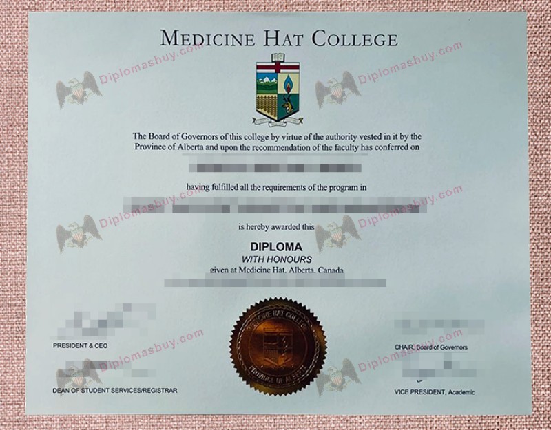 Medicine Hat College Diploma, Medicine Hat College Degree Medicine Hat College Diploma, Medicine Hat College Degree