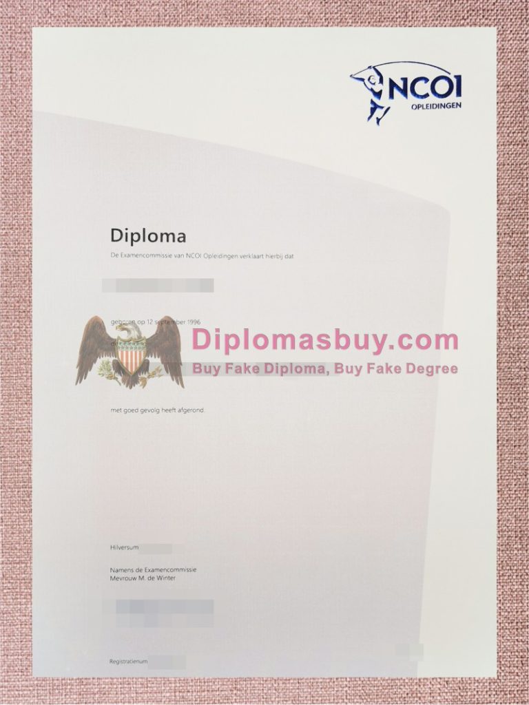 NCOI Opleidingen Diploma, NCOI Opleidingen Degree NCOI Opleidingen Diploma, NCOI Opleidingen Degree