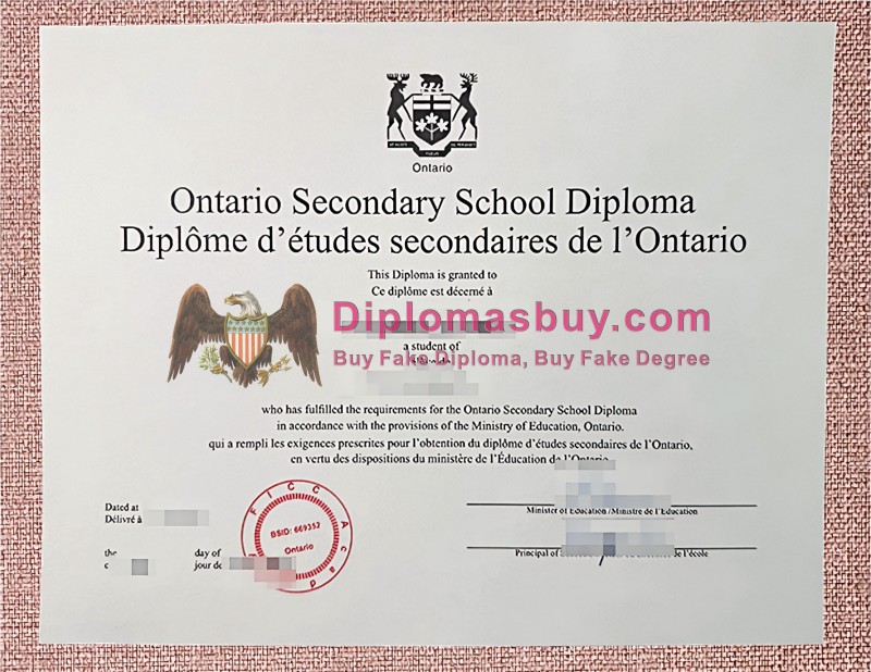 Ontario Secondary School Degree, Ontario Secondary School Diploma Ontario Secondary School Degree, Ontario Secondary School Diploma