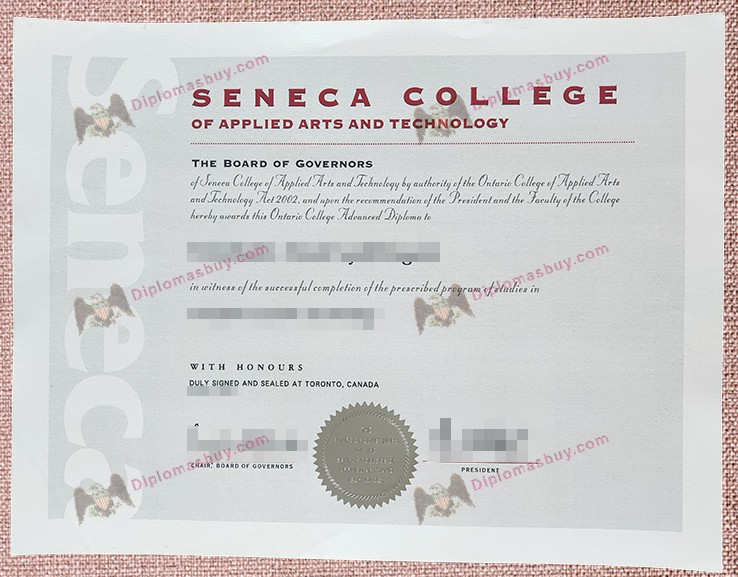 Seneca College Diploma, Seneca College Degree