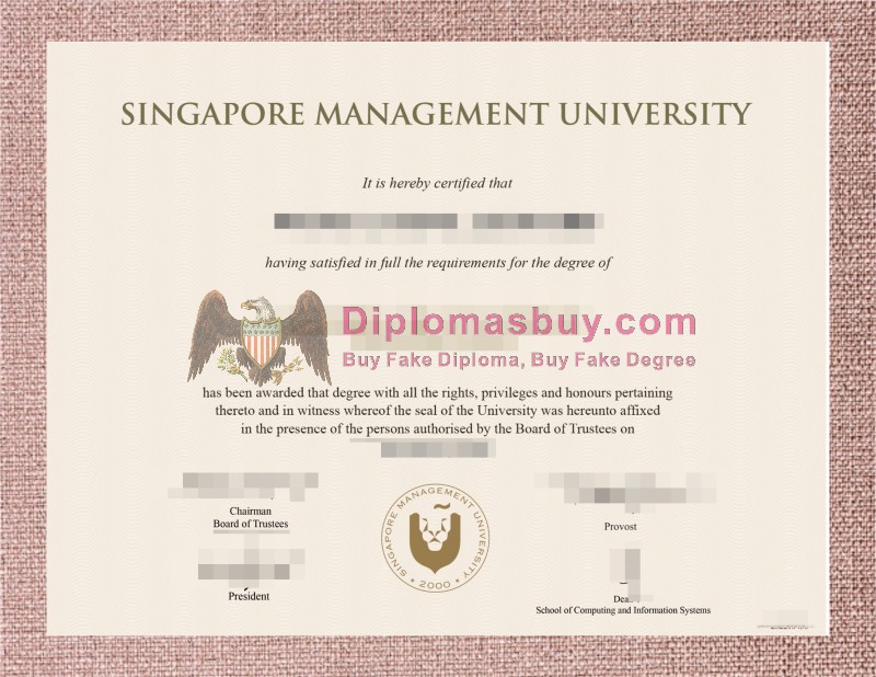 Singapore Management University Diploma, Singapore Management University Degree