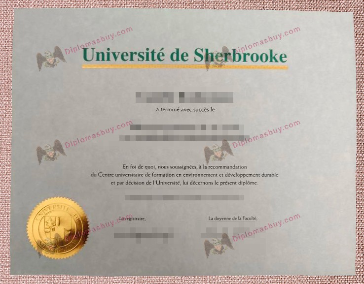 Université de Sherbrooke Degree, Université de Sherbrooke Diploma Université de Sherbrooke Degree, Université de Sherbrooke Diploma
