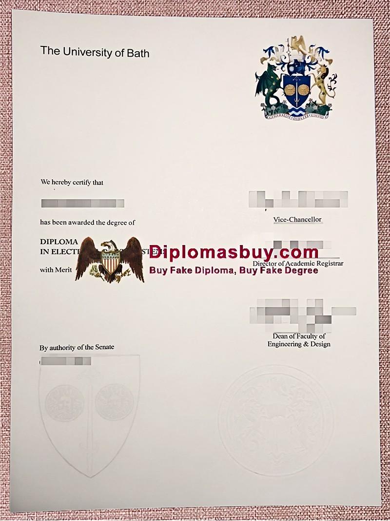 University of Bath Degree, University of Bath Diploma University of Bath Degree, University of Bath Diploma