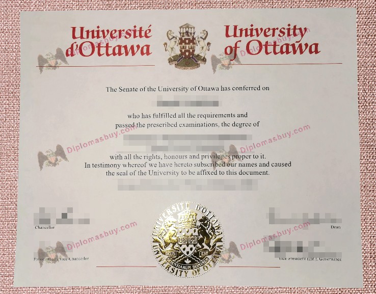 University of Ottawa Degree, University of Ottawa Diploma University of Ottawa Degree, University of Ottawa Diploma