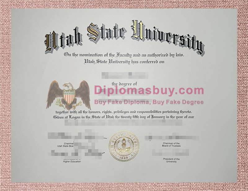 Utah State University Diploma, Utah State University Degree Utah State University Diploma, Utah State University Degree