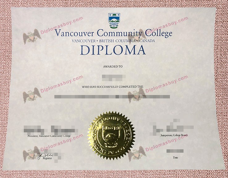 Vancouver Community College Diploma, Vancouver Community College Degree Vancouver Community College Diploma, Vancouver Community College Degree