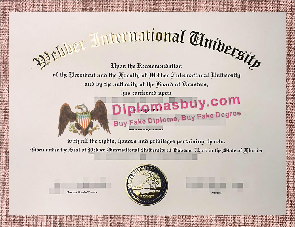 Webber International University Degree, Webber International University Diploma Webber International University Degree, Webber International University Diploma