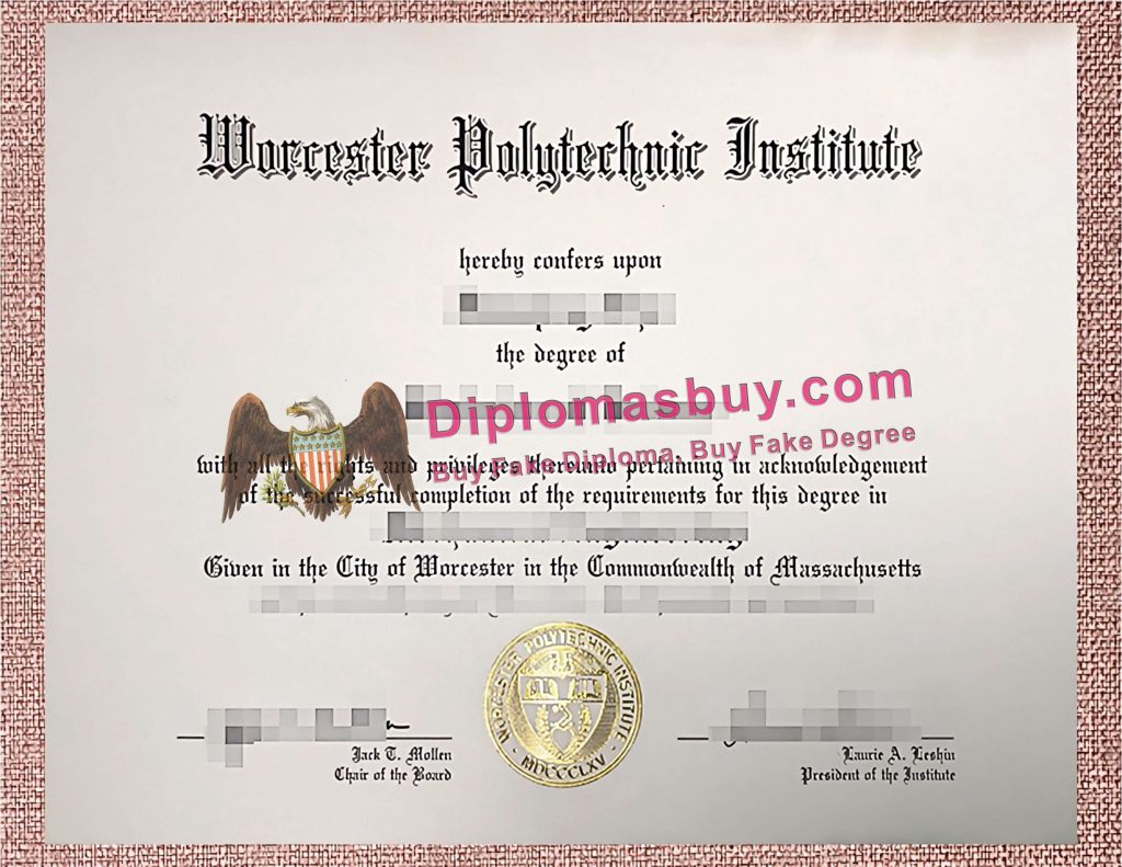 Worcester Polytechnic Institute Diploma, Worcester Polytechnic Institute Degree Worcester Polytechnic Institute Diploma, Worcester Polytechnic Institute Degree