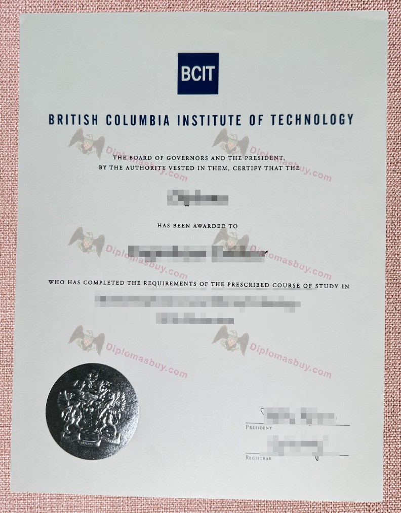 BCIT Diploma, British Columbia Institute of Technology Degree BCIT Diploma, British Columbia Institute of Technology Degree