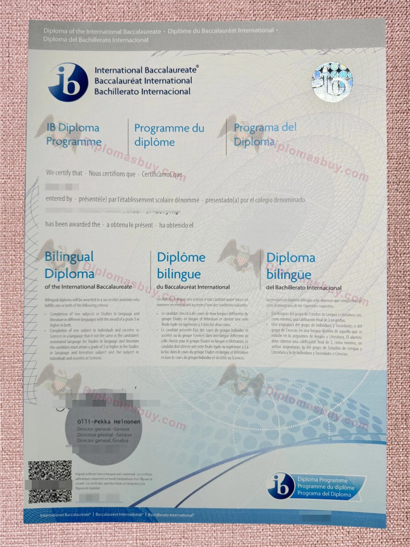 ib Diploma, Bachillerato Internacional certificate ib Diploma, Bachillerato Internacional certificate
