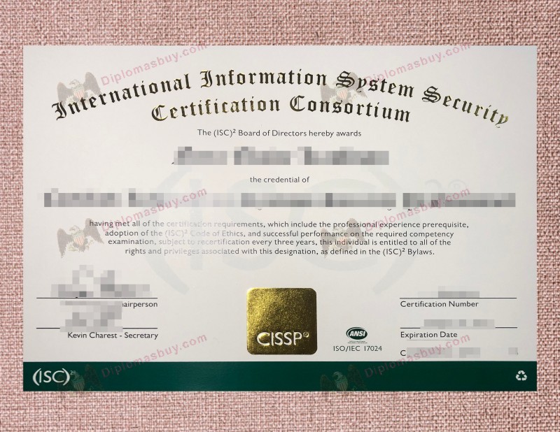 CISSP Certificate, CISSP Certification CISSP Certificate, CISSP Certification