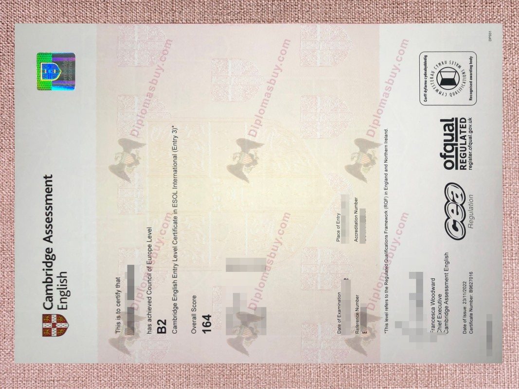 Cambridge English Certificate, Cambridge English Qualifications