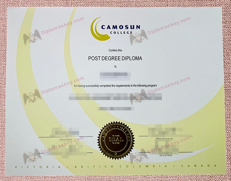 Camosun College Diploma, Camosun College Degree Camosun College Diploma, Camosun College Degree