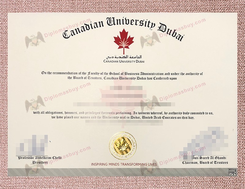 Canadian University Dubai Diploma, Canadian University Dubai Degree Canadian University Dubai Diploma, Canadian University Dubai Degree