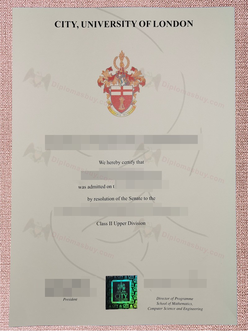City University of London degree, City University of London diploma City University of London degree, City University of London diploma