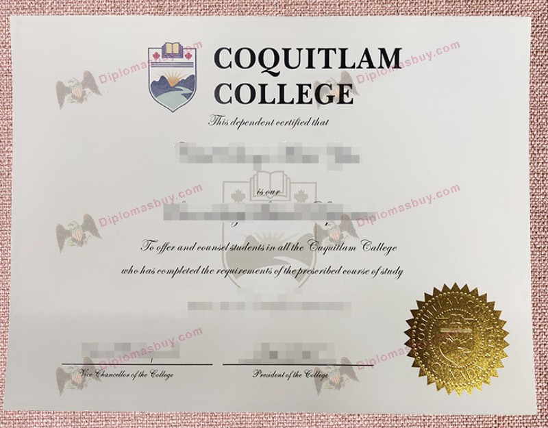 Coquitlam College Diploma, Coquitlam College Degree Coquitlam College Diploma, Coquitlam College Degree