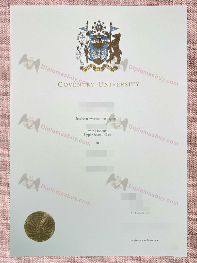 Coventry University diploma, Coventry University degree Coventry University diploma, Coventry University degree