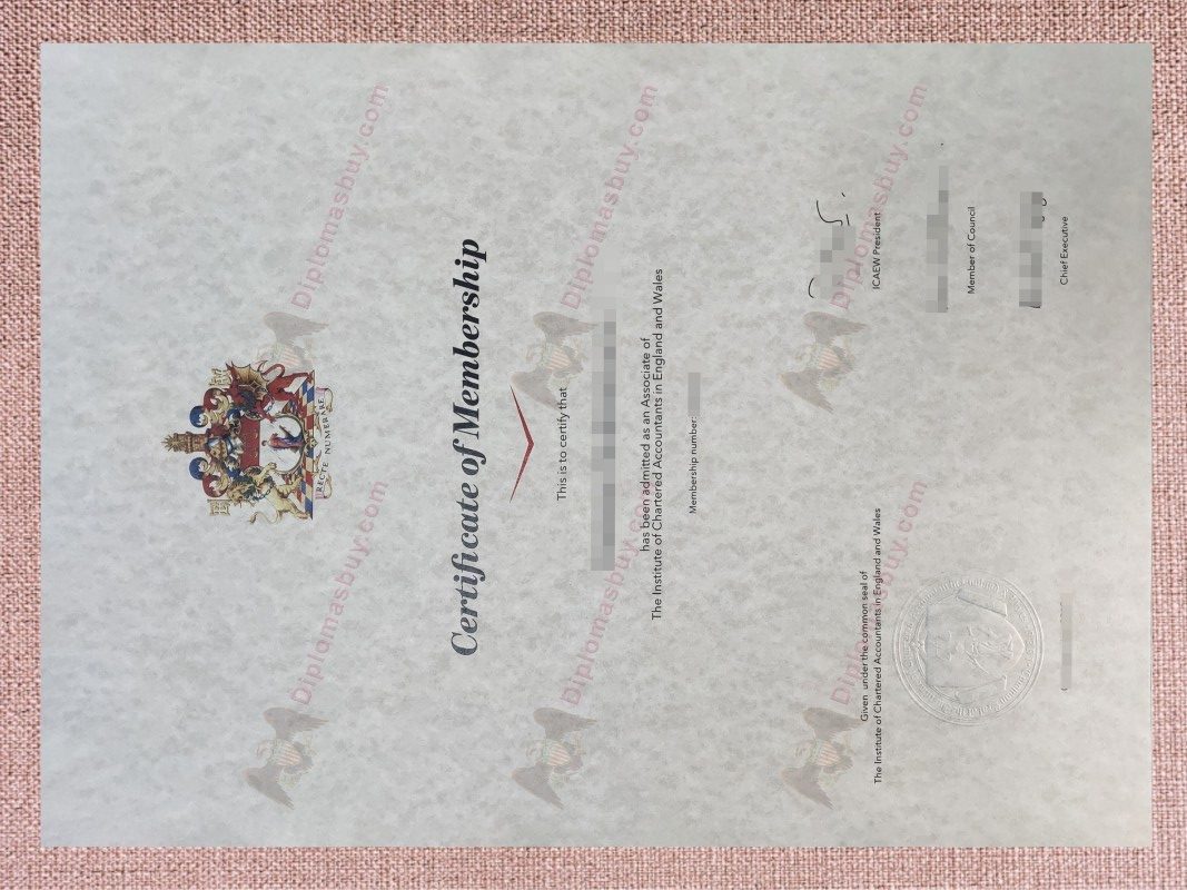 ICA member Certificate, ICA member Degree
