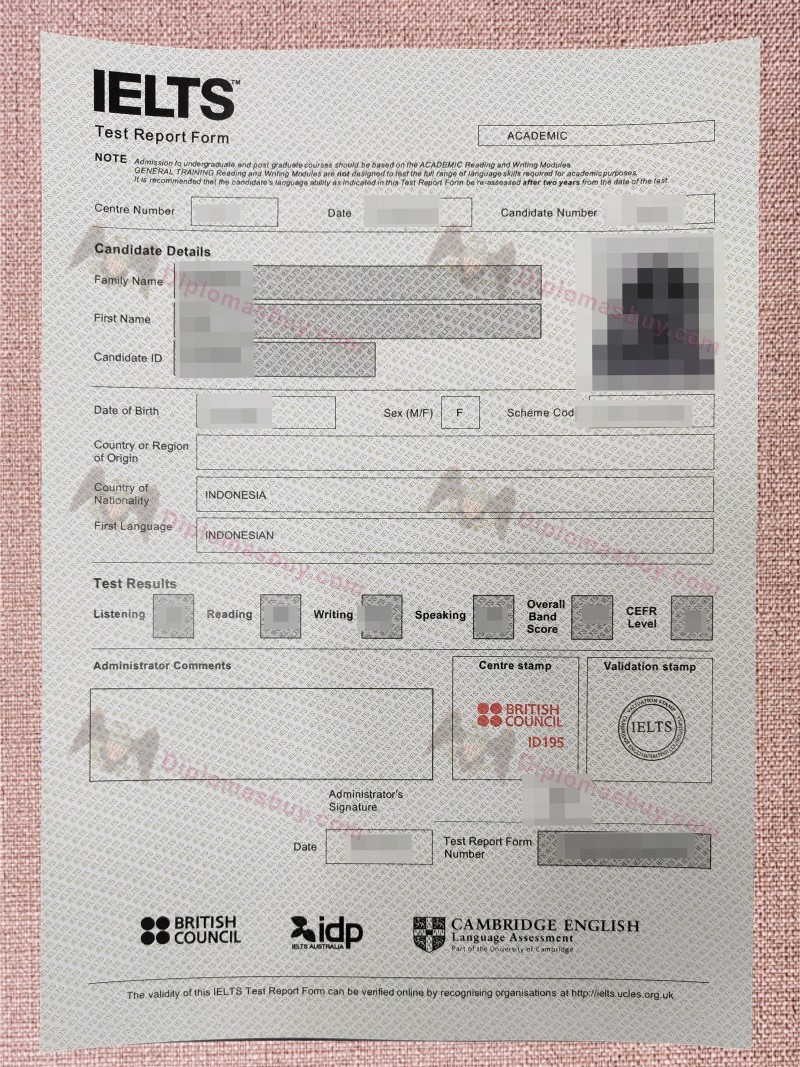 IELTS Certificate, International English Language Testing System Degree IELTS Certificate, International English Language Testing System Degree