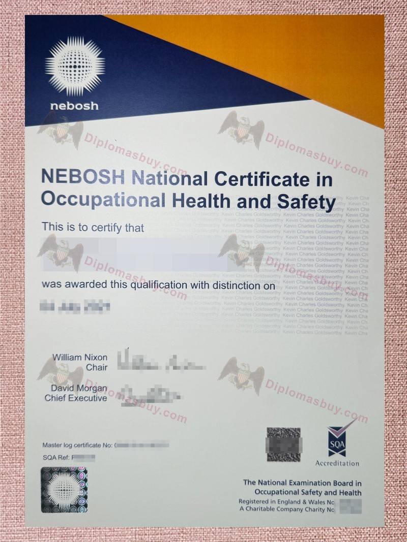 NEBOSH National Certificate NEBOSH National Certificate