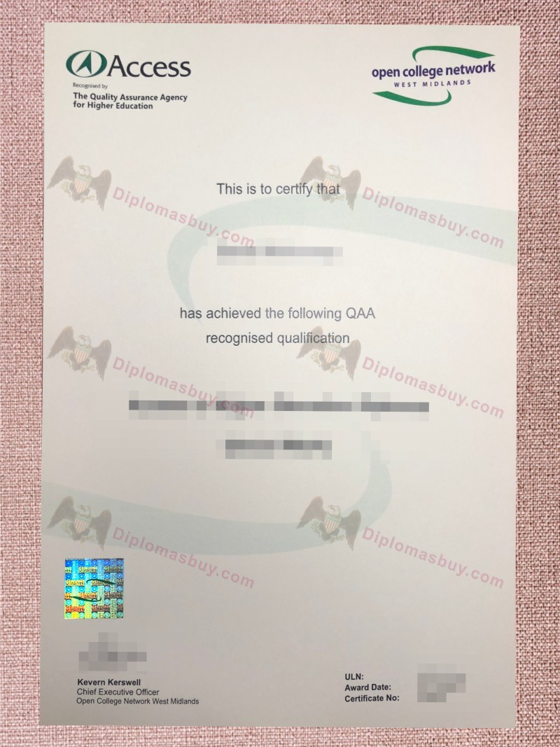 Open College Network Diploma, Open College Network Degree Open College Network Diploma, Open College Network Degree