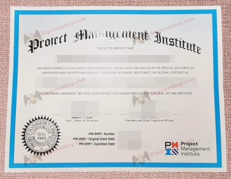 PMP Certificate, project management institute certification