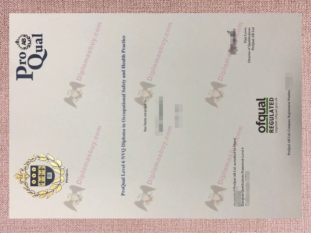 ProQual Diploma, ProQual Level 6 NVQ Degree