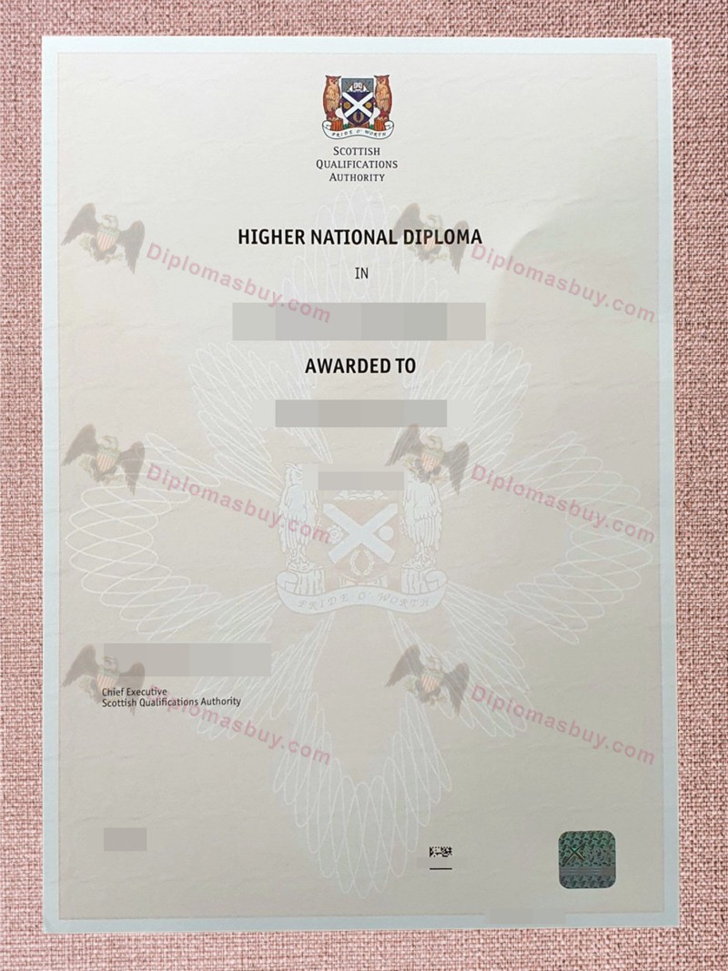 SQA Certificate, Scottish Qualifications Authority diploma SQA Certificate, Scottish Qualifications Authority diploma