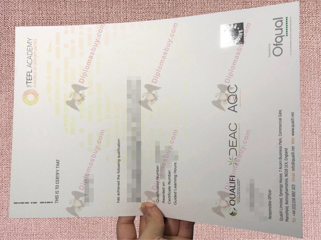 TEFL Academy Certificate, TEFL Academy Degree