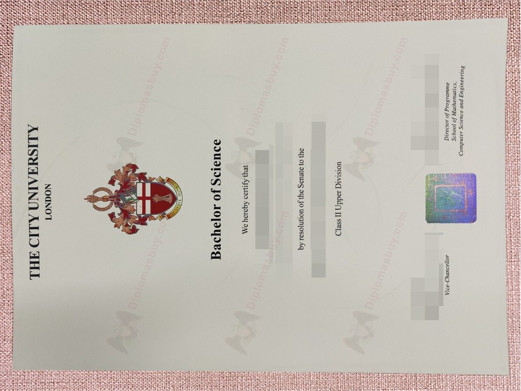 The City University of London degree, The City University of London diploma