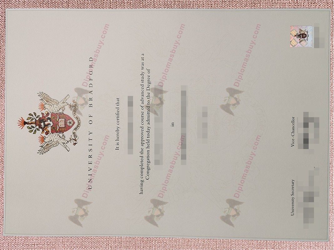 University of Bradford degree, University of Bradford diploma