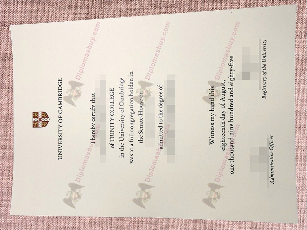 University of Cambridge degree, University of Cambridge diploma