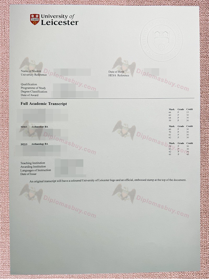 University of Leicester Transcript, University of Leicester Degree University of Leicester Transcript, University of Leicester Degree