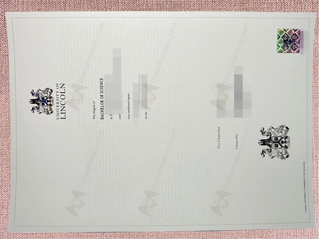University of Lincoln Degree, University of Lincoln Diploma