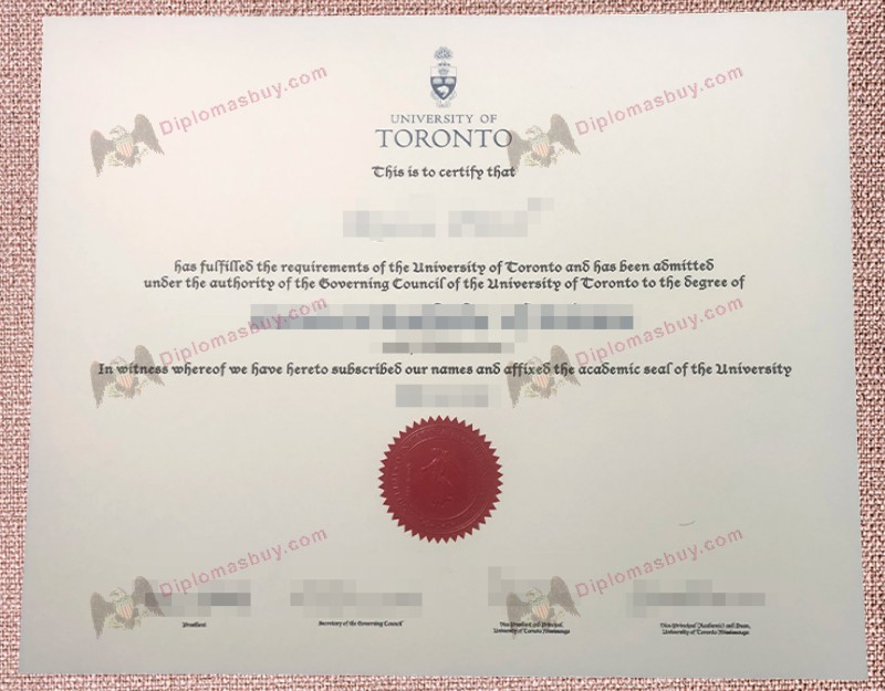 University of Toronto Diploma, University of Toronto Degree University of Toronto Diploma, University of Toronto Degree