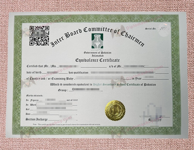 higher secondary school certificate of pakistan, Higher Secondary Certificate