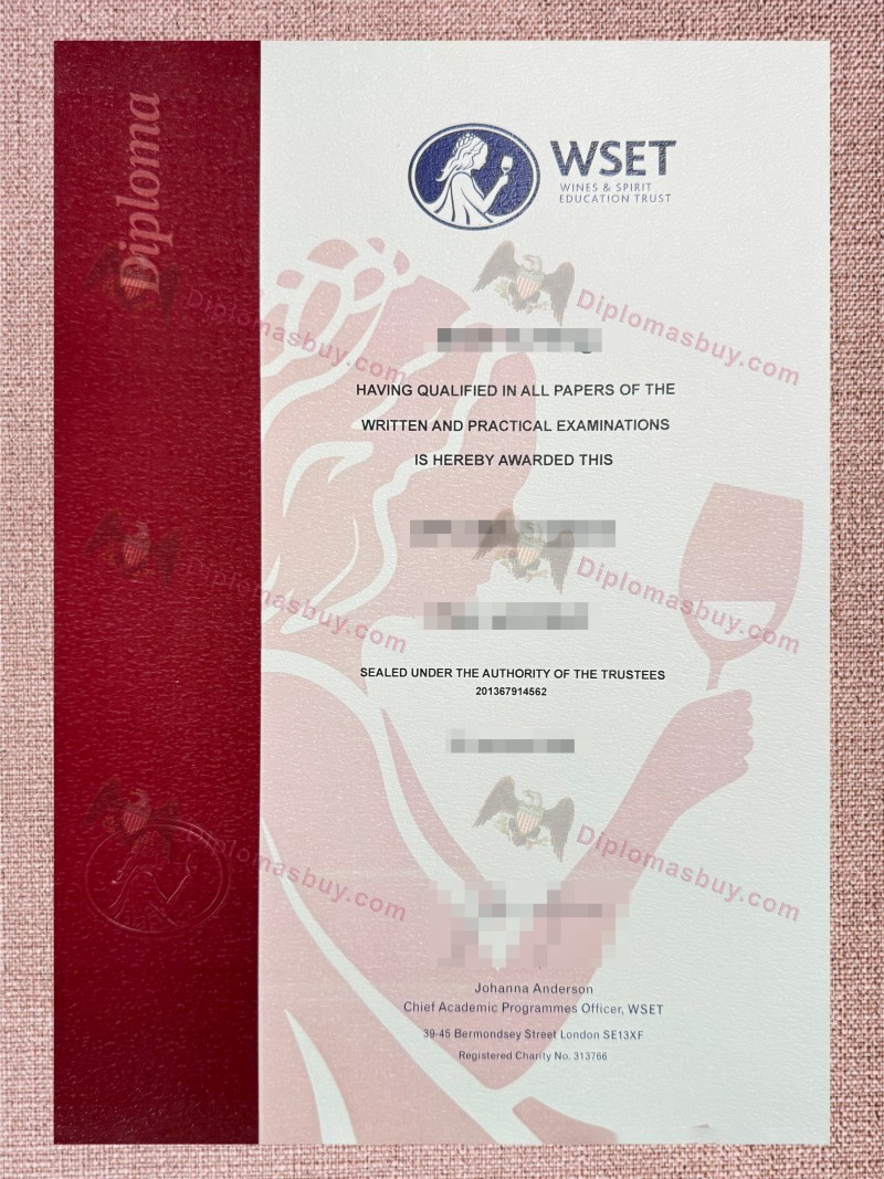 WSET Diploma, WSET Degree WSET Diploma, WSET Degree